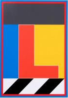 Dazzle Letter L by Sir Peter Blake
